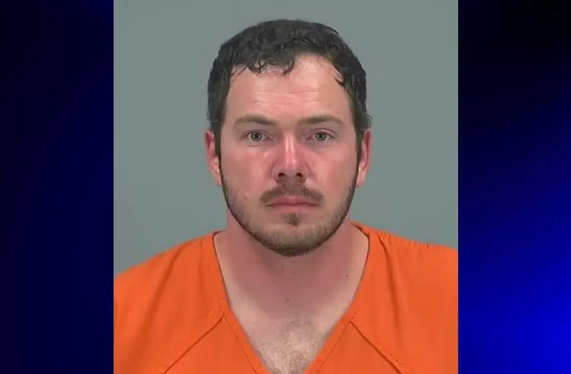 Image: A mugshot of Daniel Schmitt following his November 2023 arrest for the murder of John Bunyard.