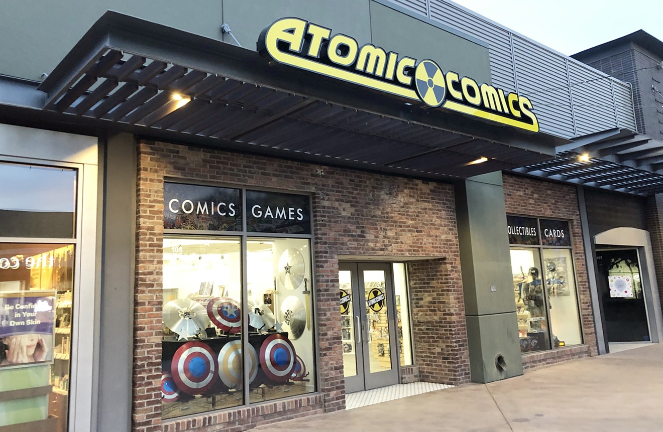 Atomic Comics' new location at SanTan Village in Gilbert.