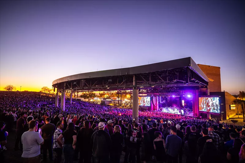Image: Talking Stick Resort Amphitheatre reigns as Phoenix's top large venue, no matter its name.