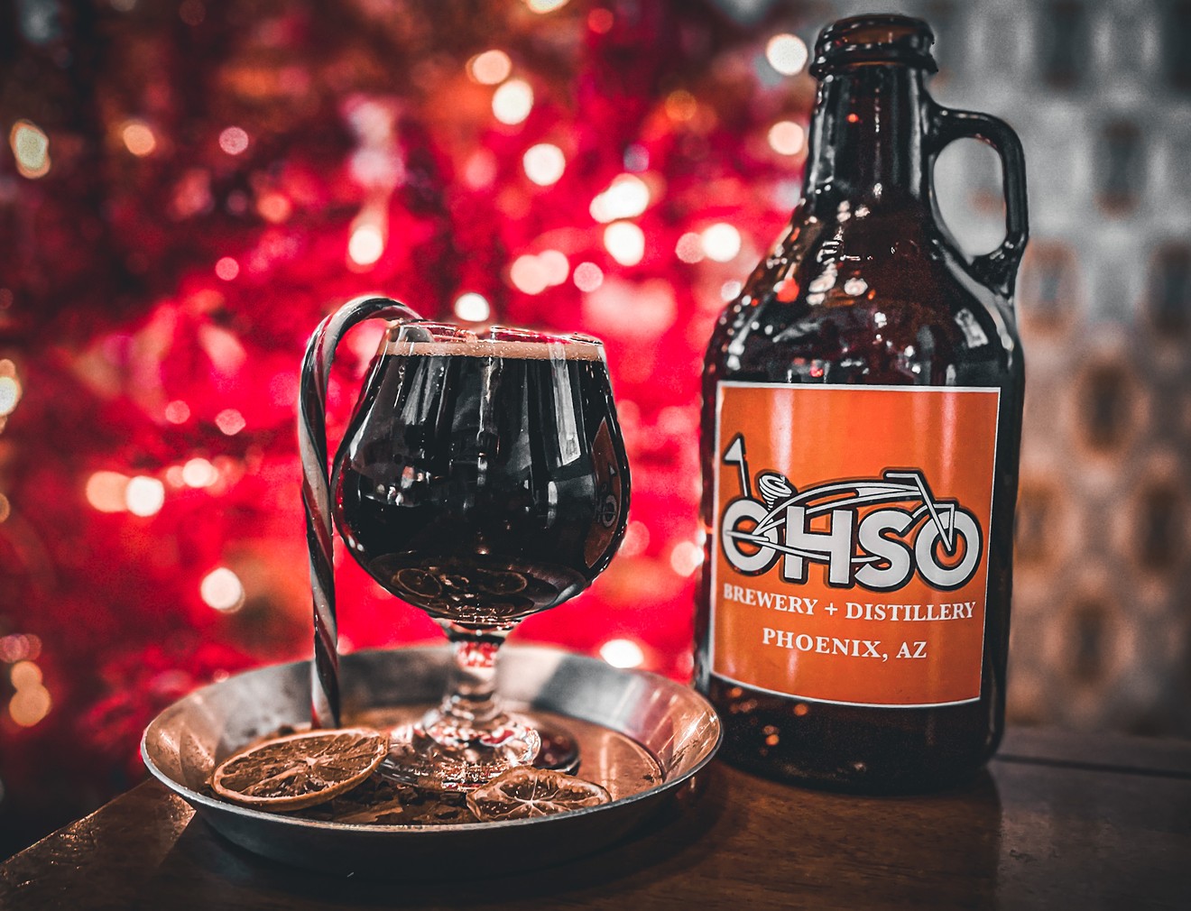 Add spirit to your holidays with wintry-flavored beers from local craft brewers like O.H.S.O. Brewery + Distillery.