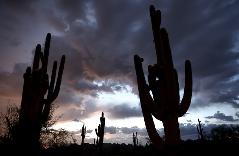 Tropical Storm Ileana will bring lots of cloud cover and cooler temperatures next week.