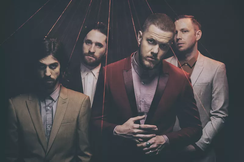 Image: Alt-rock radio favorites Imagine Dragons.