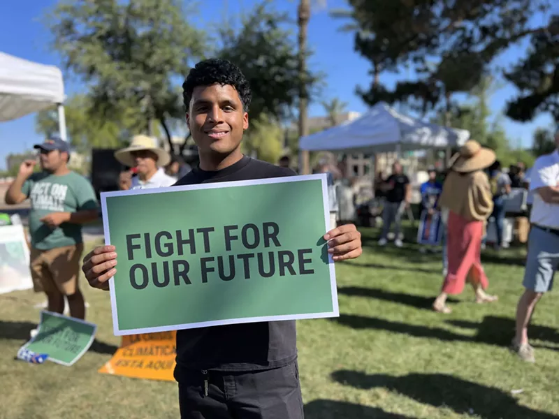 Image: Under-30s turned out at the polls in record numbers in 2020. Now they're a driving force behind climate activism in Phoenix and beyond.