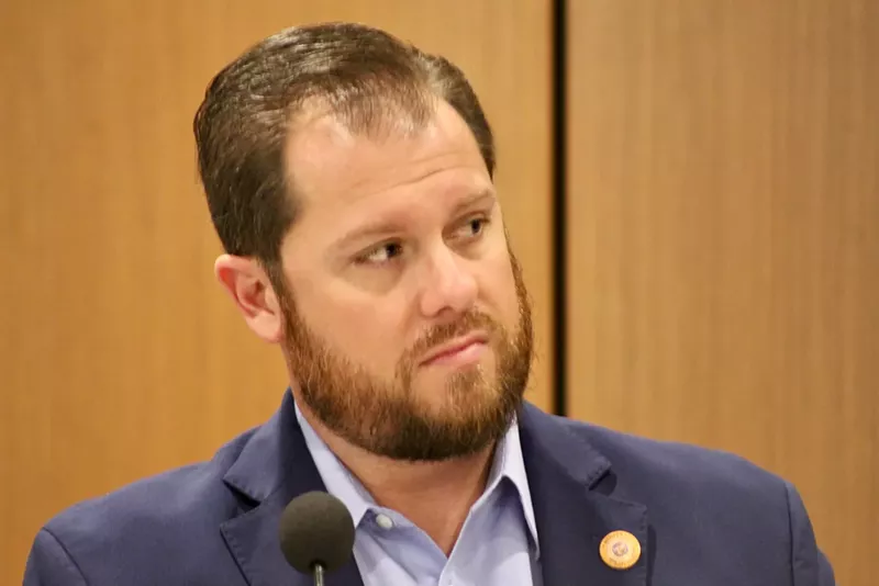 Image: State Sen. Jake Hoffman false flag legislation was an attempt to ban books in schools.