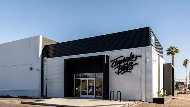 the exterior of the jungle boys dispensary