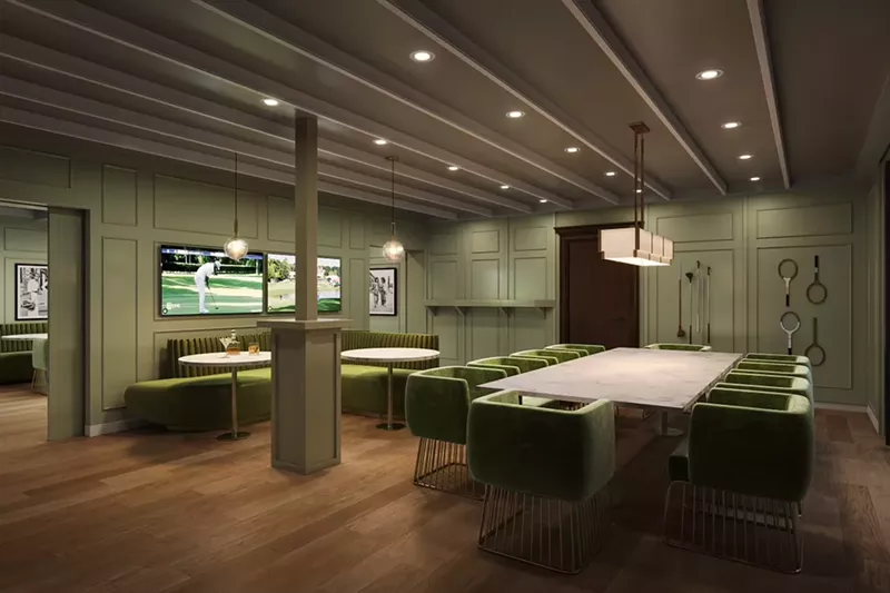 Image: A rendering of the interiors of 40 Love.