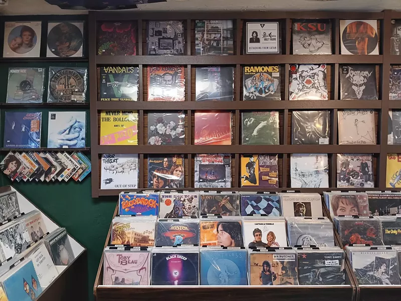 Image: Vinyl shop Tracks In Wax is up for sale.