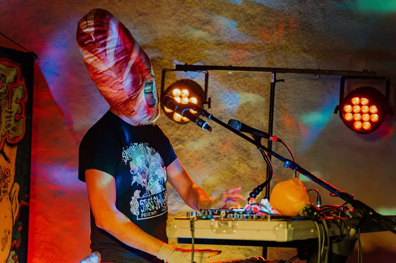 Image: Snailmate performs during the inaugural LöFest.