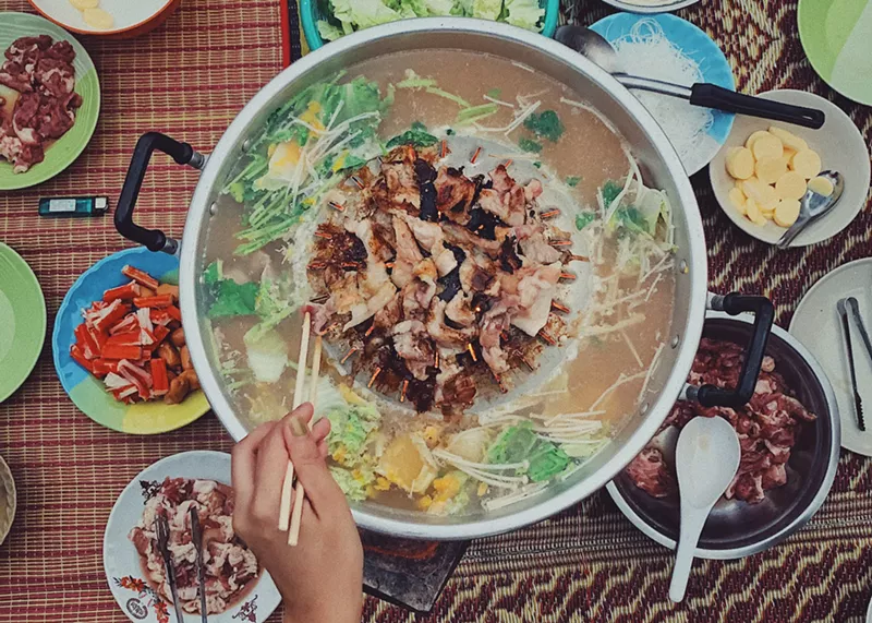 Image: Mr. Baan's Bar and Mookata will highlight the Thai dish that owner Alex Martin describes as "a combination of shabu-shabu and Korean barbecue."