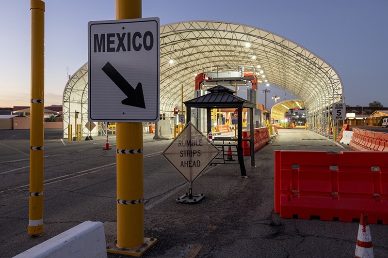 The international port of entry between the U.S. and Mexico in Lukeville was closed on Dec. 4.