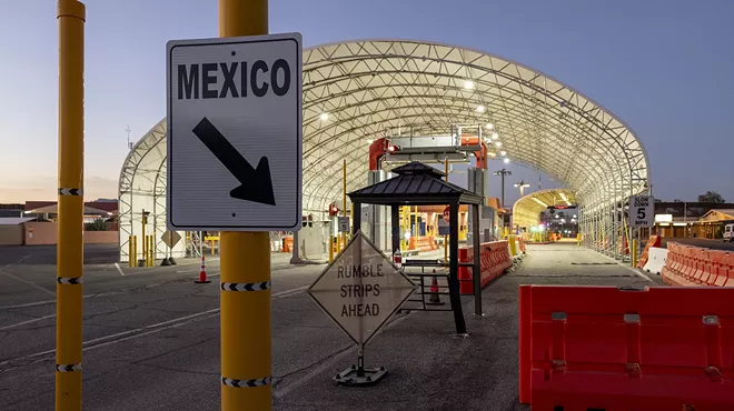 U.S. Mexico border, Lukeville