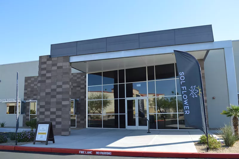 Image: Copperstate Farms runs several dispensaries in the Phoenix region under the name Sol Flower.