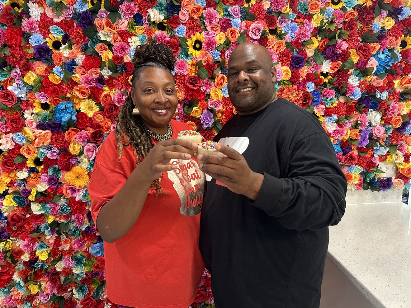 Myesha and Richard Harris plan to open Red Velvet Bakery in South Phoenix on Sept. 2, serving gourmet cupcakes, milkshakes and more.