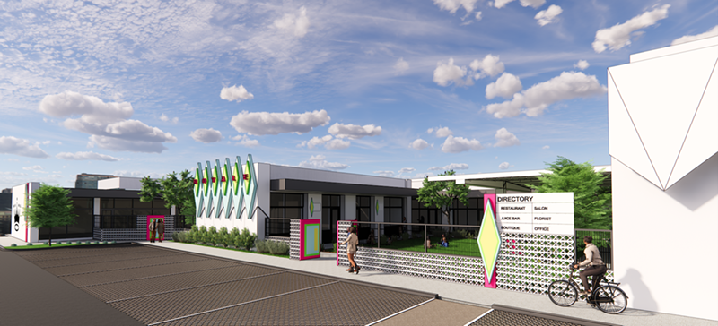 Image: Architect and interior designer Rocco Menaguale hopes to create a midcentury modern look for The Royale.