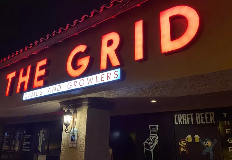 Image: The exterior of The Grid in Mesa.