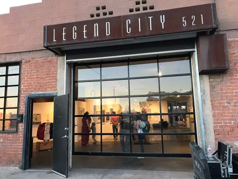 Image: Legend City Studios in downtown Phoenix hosts the annual "Chaos Theory" exhibition this weekend.