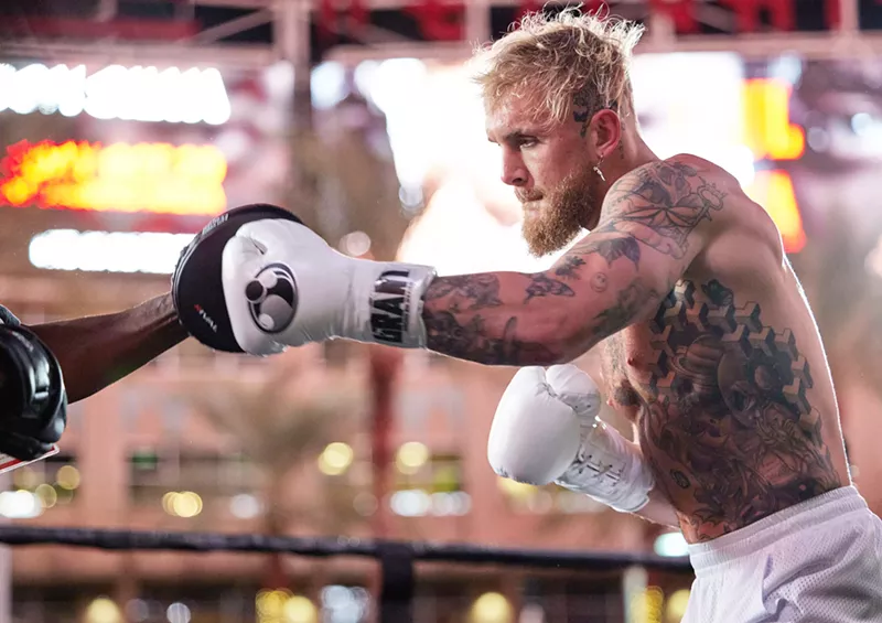 Image: YouTuber-turned-boxer Jake Paul fights Anderson Silver on Saturday, October 29, at Desert Diamond Arena in Glendale.