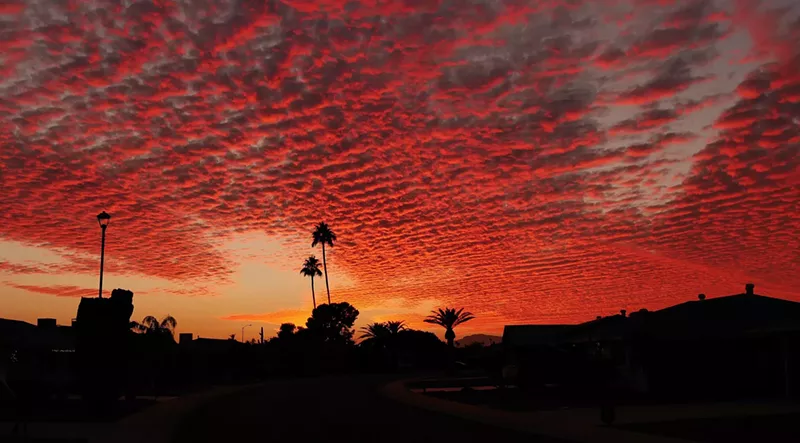 Image: sun city at sunset