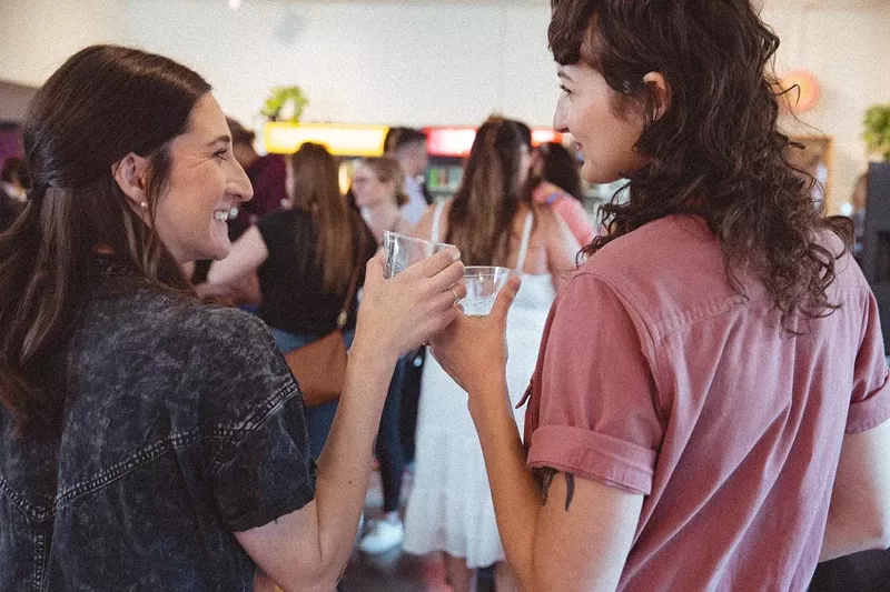 Image: Monsoon Market owners Michela Ricci and Koral Casillas.