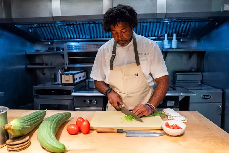 Image: James Beard Award semifinalist chef Stephen Jones opened The Larder & The Delta this fall. The concept was reimagined as a fine-dining destination serving a 12-course tasting menu.