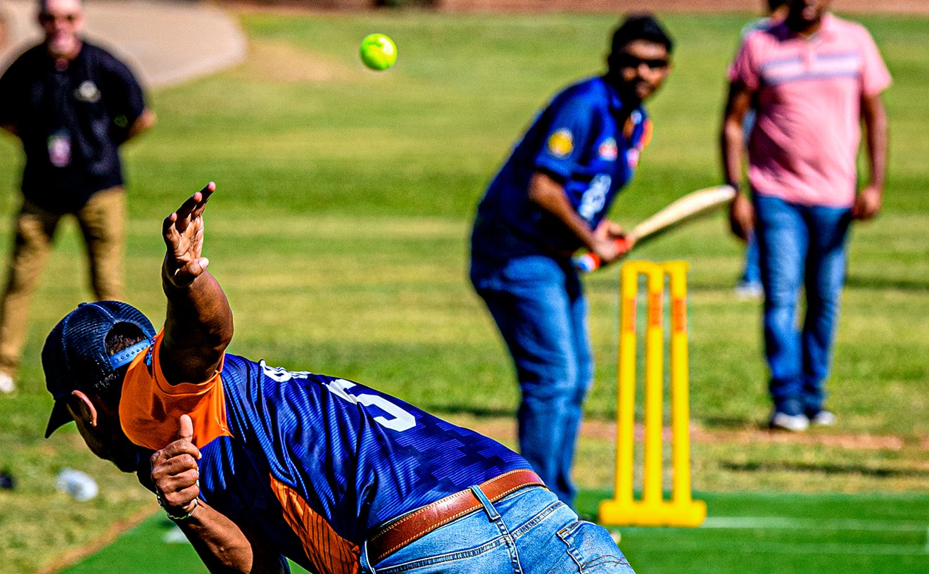 Move over, baseball: 14 photos of Phoenix’s new official cricket pitch