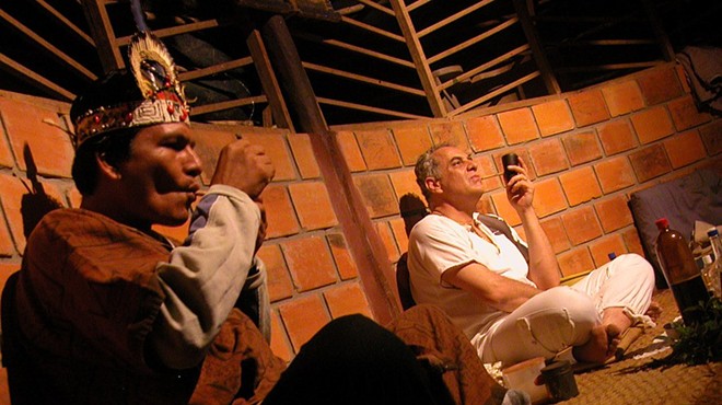 people drinking ayahuasca