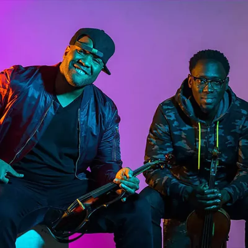 Image: In January, Black Violin received a 65th Grammy Awards nomination for Best Americana Performance for “The Message,” a collaboration with The Blind Boys of Alabama.