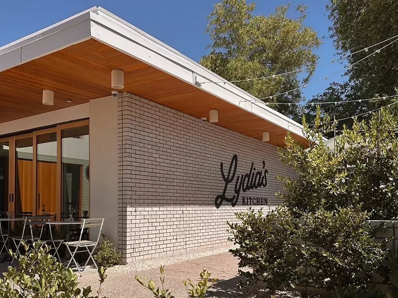 Image: Lydia's Kitchen & Market combines aspects of The Frederick's 1960s clean architectural lines with the casual elegance of the mid-century European bistros..