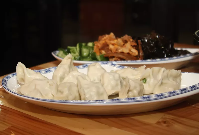 Image: At Kofu Dumpling House, all of the dumplings, baos and noodles are made by hand. The restaurant opened on Dec. 1 in Mesa.