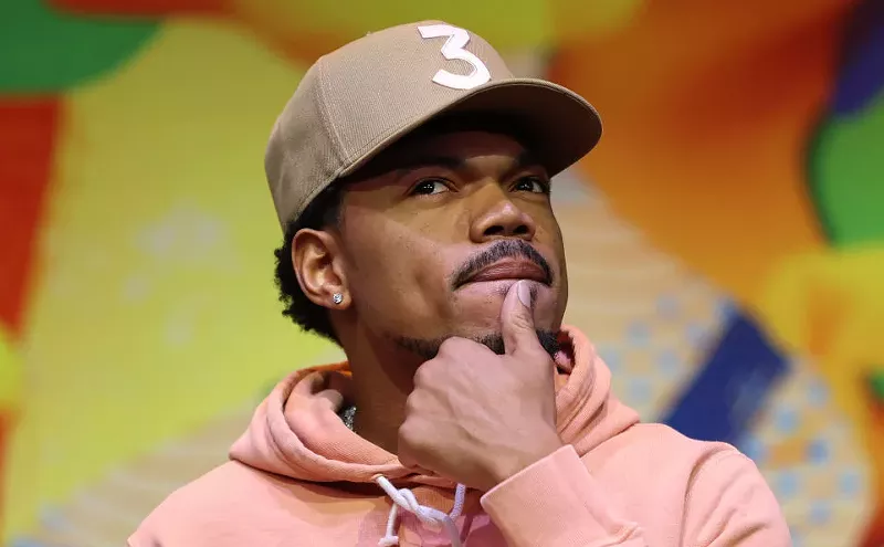 Image: Chance the Rapper speaks out against ICE on his second full-length record