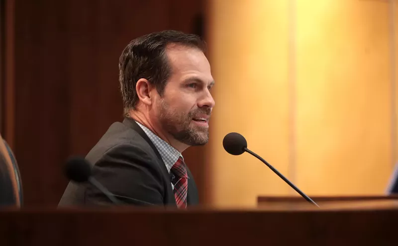 Image: GOP attorney general hopeful goes on show owned by racist ex-lawmaker