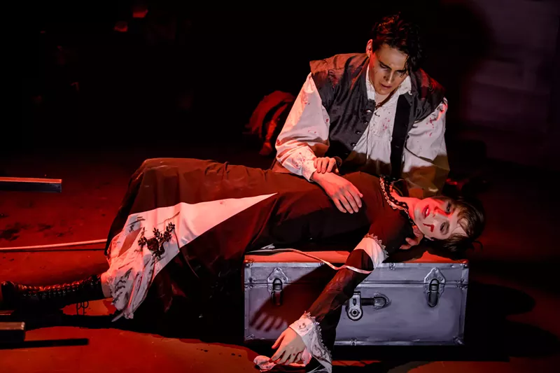 Image: All the world's a zombie apocalypse in William Shakespeare's Land of the Dead at Theater Works.