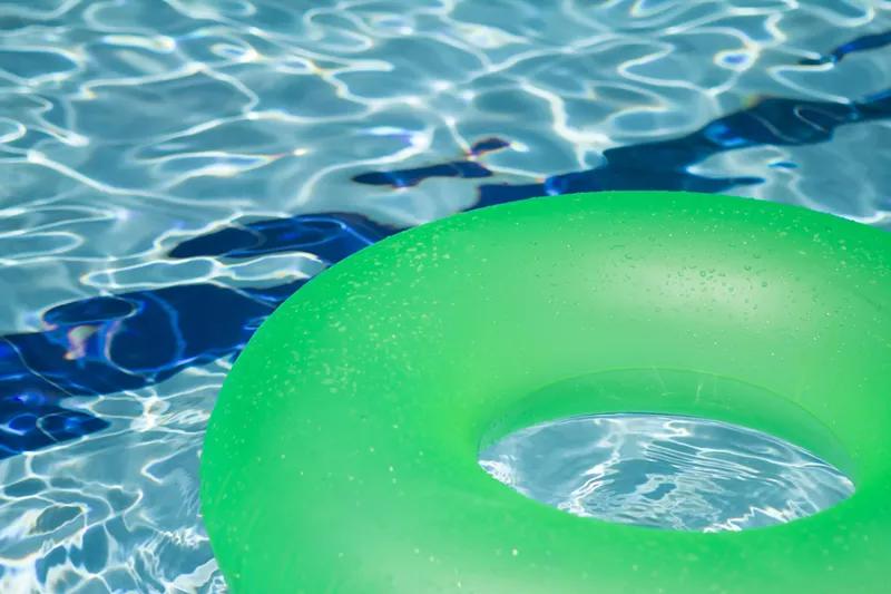 Image: Pool parties are for everyone.