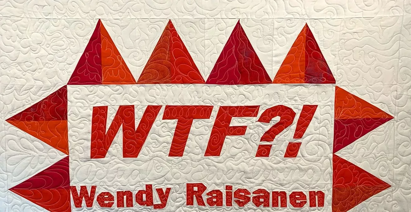 Image: Phoenix artist’s quilts document the anxieties of our time