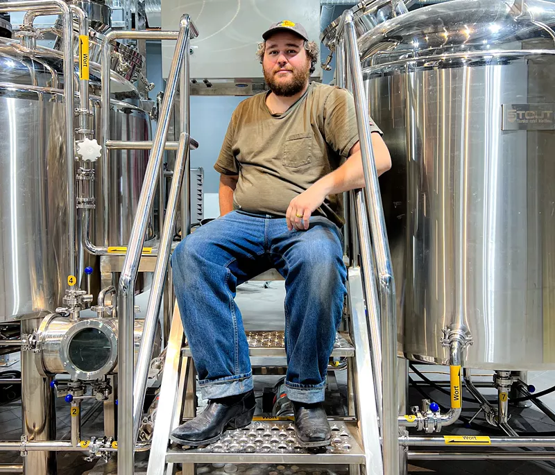 Image: Will Walthereson plans to focus on brewing IPAs, sours and barrel-aged stouts – as well as hard seltzers – on the 10-barrel system at his new Tempe brewery, Catalyst Crafted Ales.