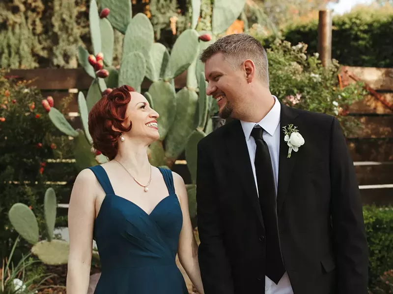 Image: Nick and Bree Brouwer founded Sunbeat Cellars, a winery using grapes and other fruit to produce local wine.