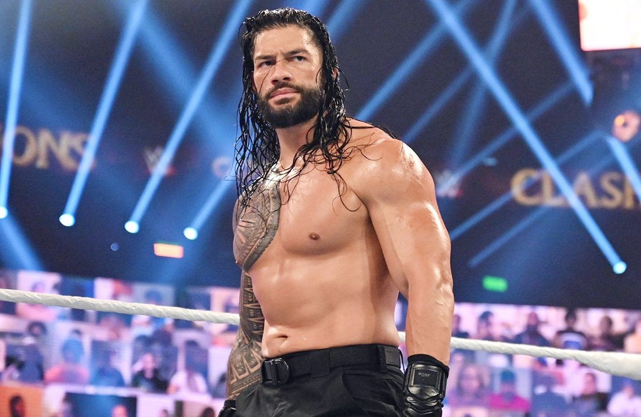 Roman Reigns, one of the current stars of WWE Friday Night SmackDown.