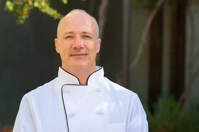 Image: Chef James Moran is focused on creating global cuisine at the MIM's Café Allegro.