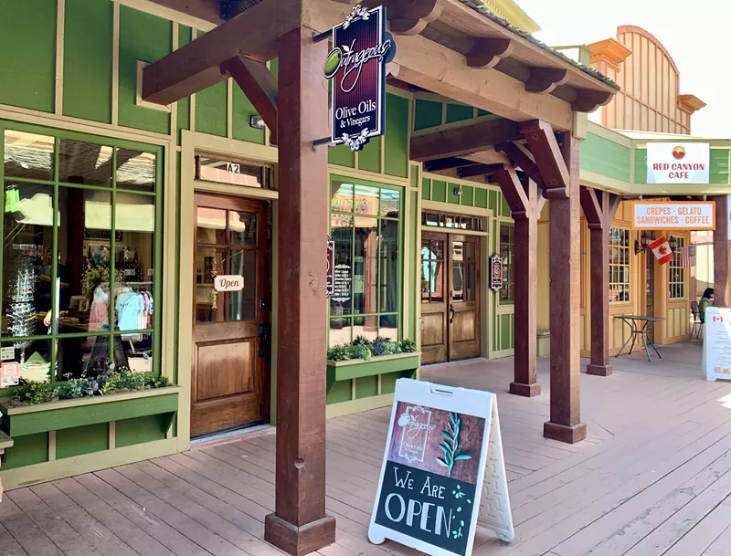 Image: The shop's exterior.