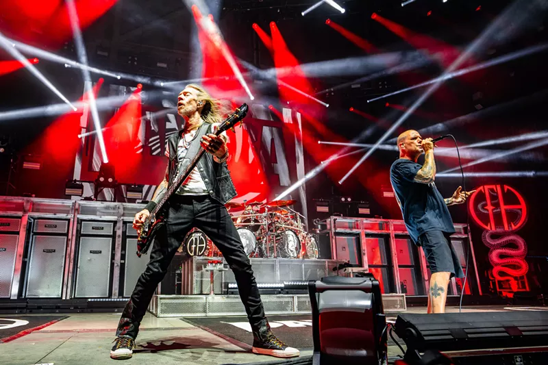 Image: Pantera at Talking Stick Arena on August 27, 2025.