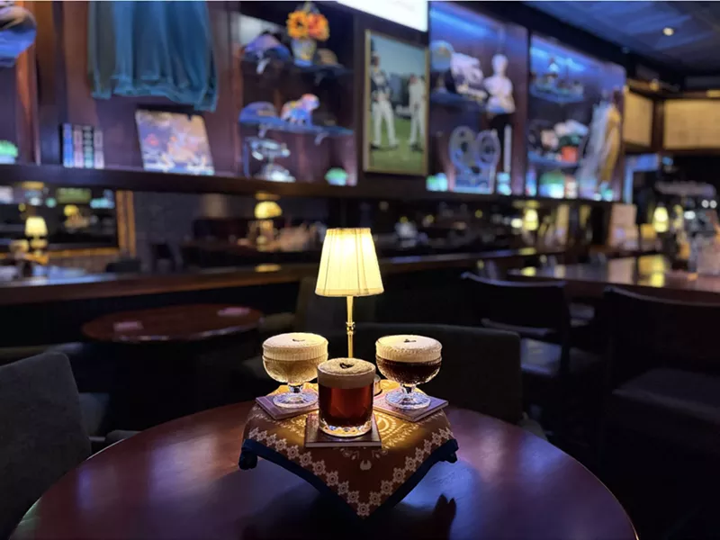 Image: Three Beans Cafe specializes in espresso martinis and other coffee cocktails.