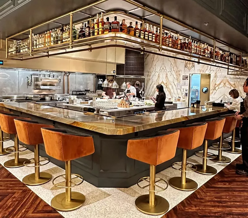 Image: The bar at Barley & Smoke.