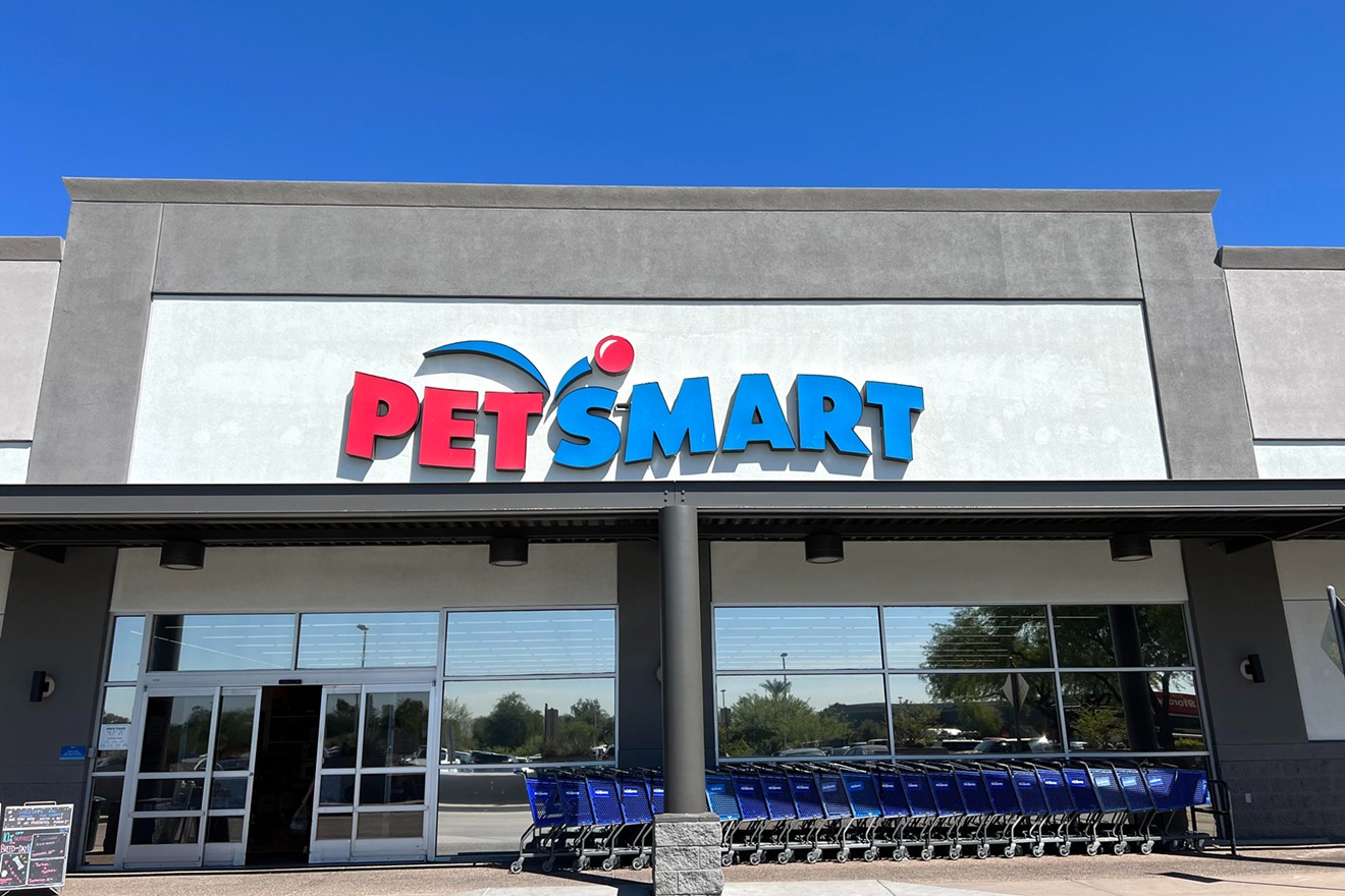Phoenix-based PetSmart's more than 1,600 stores include this location at Camelback Road and 20th Street.