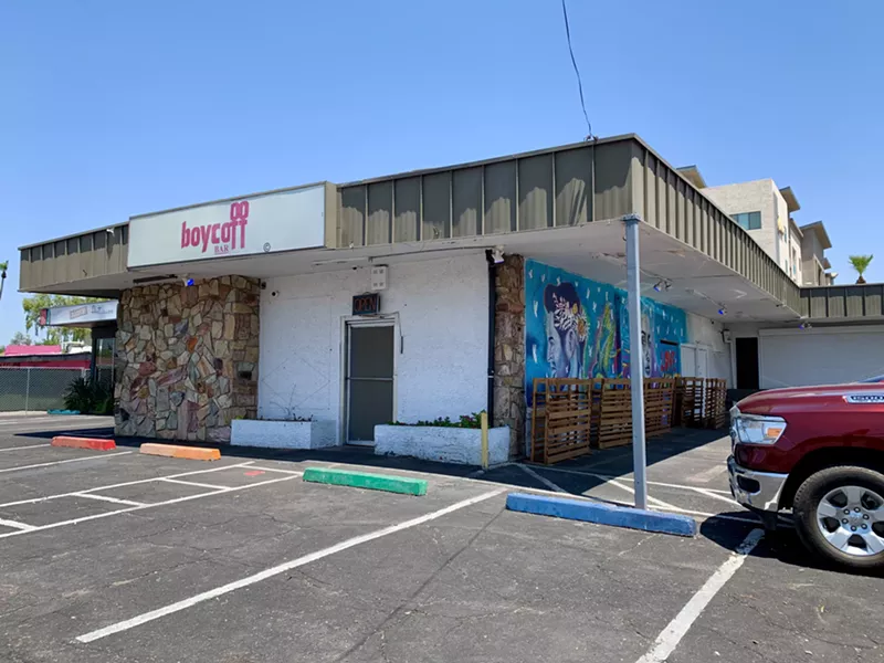 Image: Boycott Bar is located in Phoenix's Melrose District along Seventh Avenue.