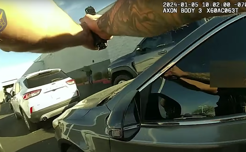 Phoenix police release video of fatal shootout at Peoria auto dealer