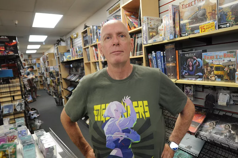 Image: Imperial Outpost Games owner Darren Johnson.