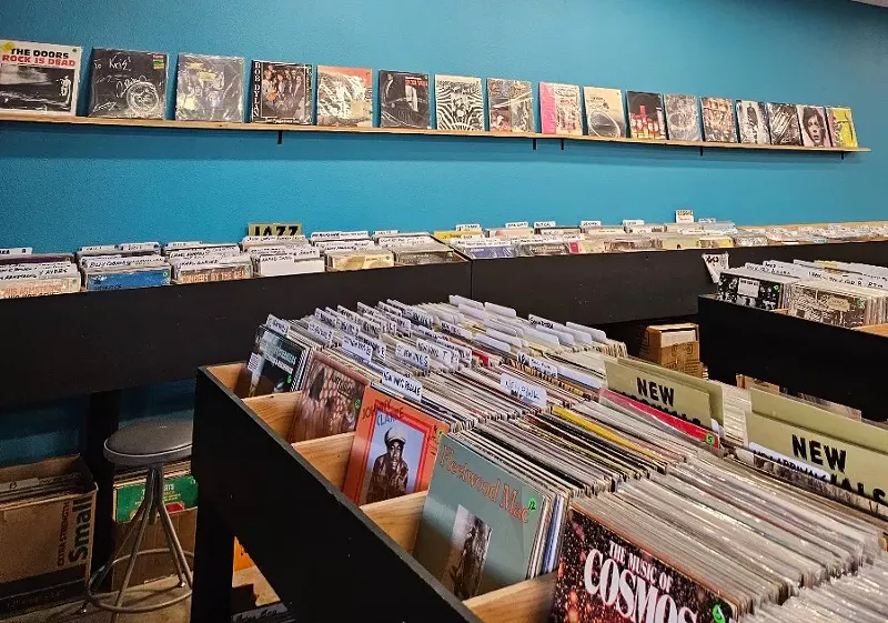 Image: Phoenix record store.