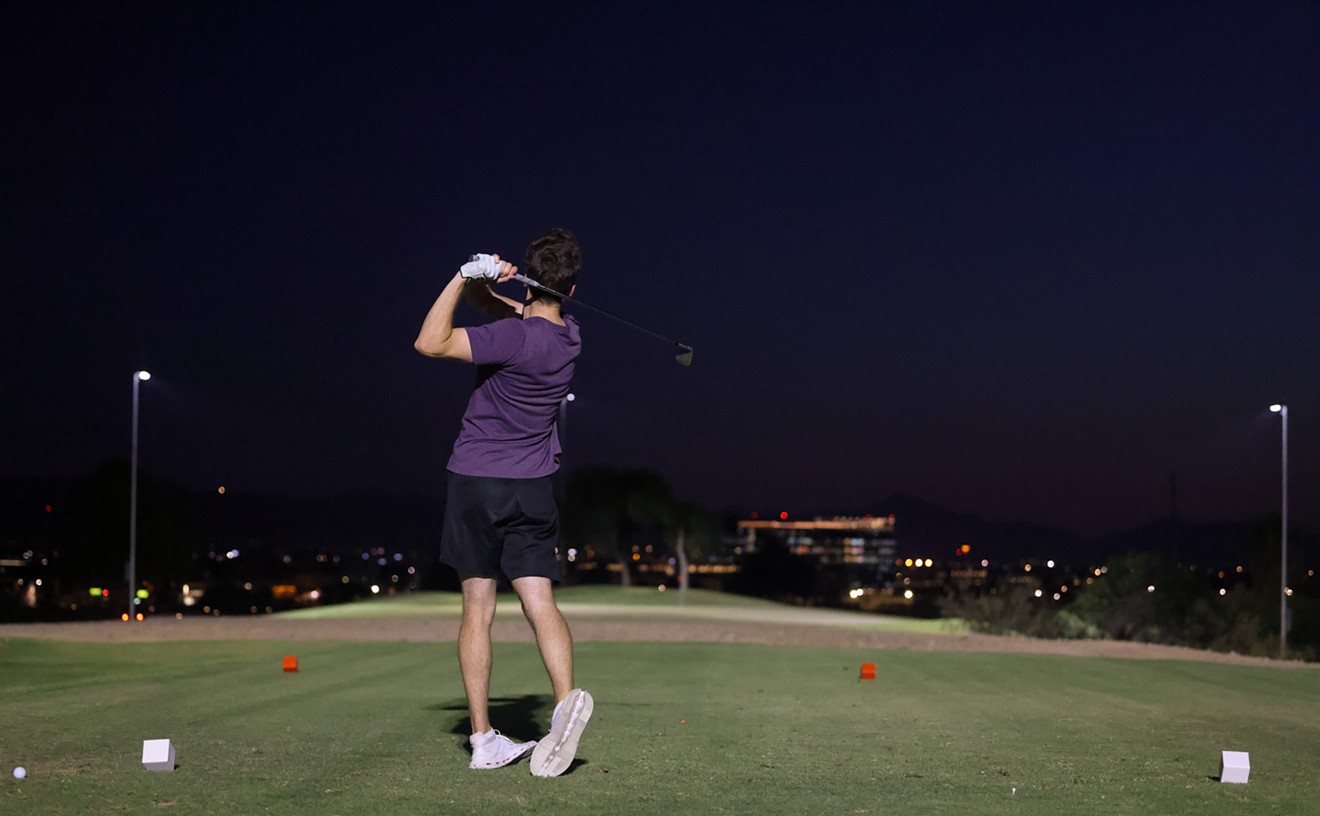 Phoenix’s first nighttime golf course lets you tee off into the wee hours