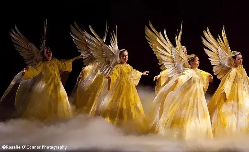 Image: Youth performing in Ballet Arizona's The Nutcracker at Symphony Hall.