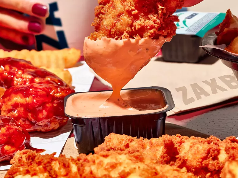 Image: Zaxbys, an Atlanta-based fast-food restaurant know for chicken fingers, wings and chicken sandwiches, is opening its first Arizona location.
